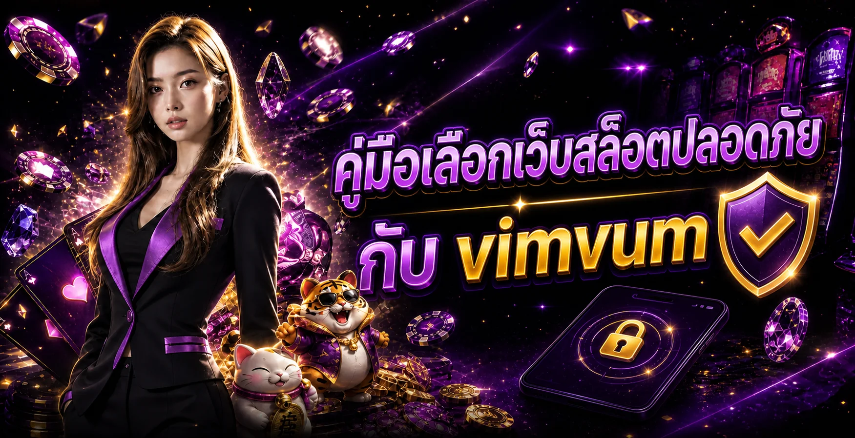 vimvum คู่มือเลือกเว็บสล็อตปลอดภัยก่อนสมัคร